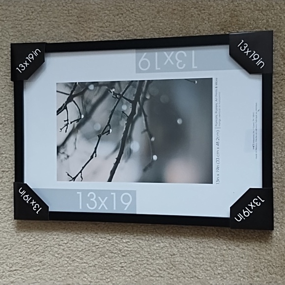 13 x 19 Black Wood Frame Art Prints Movie Theater Posters Modern Contemporary - Picture 1 of 5